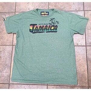 Original Surf Classic "Jamaica No Problem" T Shirt XL Marley Rasta Ire